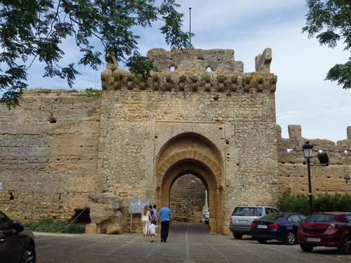The outer entrance to the old Moorish Fortress.